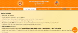 Ayodhya Ram Mandir Darshan Booking