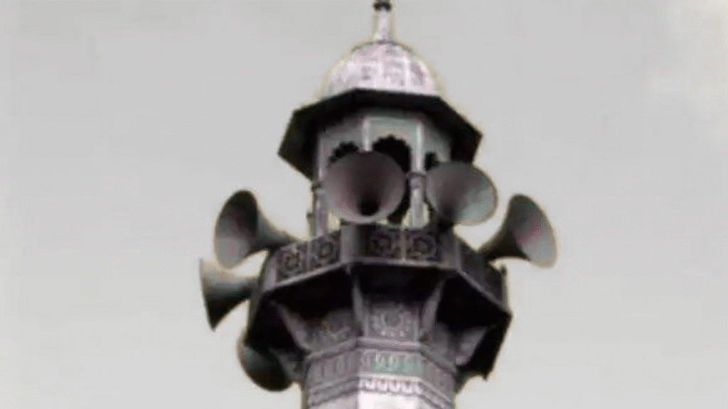 Mosques noise pollution