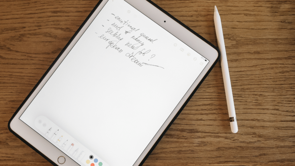 Bright Spot on iPad Pro